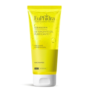 Acquista Online Euphidra sebanorm detergente gel purificante 200 ml detergente e Cerca l'offerta più bassa