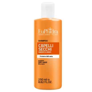 euphidra shampoo capelli secc 250ml bugiardino cod: 942937968 