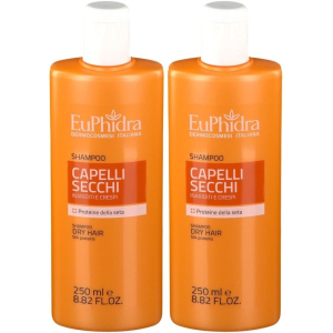 Acquista Online euphidra shampoo capelli secchi set da 2 2x250 ml e Cerca l'offerta più bassa