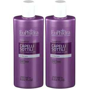 Acquista Online euphidra shampoo capelli sottili set da 2 2x250 ml e Cerca l'offerta più bassa