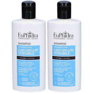 Acquista Online euphidra shampoo cuoio capelluto sensibile set da 2 2x200 ml e Cerca l'offerta più bassa