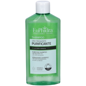 Acquista Online Euphidra shampoo uso frequente purificante - detergente purificante per i capelli, 400 ml e Cerca l'offerta più bassa