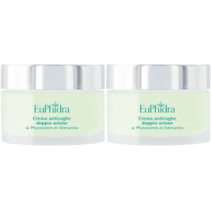 Acquista Online euphidra skin-progress system crema anti-rughe doppia azione set da 2 e Cerca l'offerta più bassa
