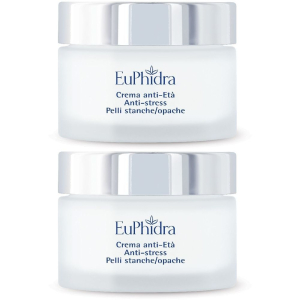 Acquista Online euphidra skin-progress system crema anti-stress set da 2 2x40 ml e Cerca l'offerta più bassa