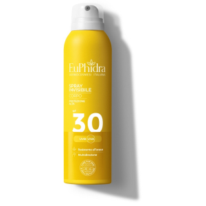 Acquista Online euphidra spray solare invisibile 200 ml corpo spf 30 protezione alta resistente all'acqua e Cerca l'offerta più bassa