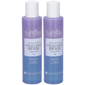 Acquista Online euphidra struccante bifase purify no stress 2x150 ml e Cerca l'offerta più bassa