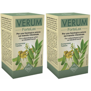 Acquista Online euritalia pharma verum fortelax set da 2 2x80 pz compresse e Cerca l'offerta più bassa