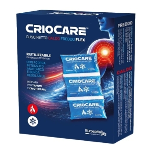 Acquista Online Eurospital criocare flex cuscinetto in gel caldo e freddo per i traumi e i dolori 11x24 cm e Cerca l'offerta più bassa