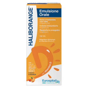 Eurospital haliborange emulsione orale 150 ml soluzione orale