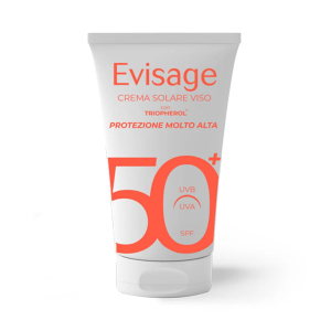 Acquista Online evisage crema solare viso spf50+ protezione molto alta con triopherol, 50ml e Cerca l'offerta più bassa