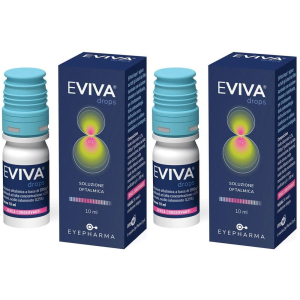 Acquista Online eviva drops gocce oculari 10ml 2x10 ml oftalmiche e Cerca l'offerta più bassa