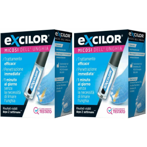 Acquista Online excilor® soluzione ?micosi dell'unghia set da 2 2x3,3 ml stick e Cerca l'offerta più bassa