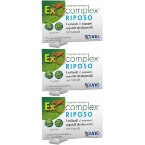 Acquista Online exocomplex riposo 30 capsule 3x10,05 g e Cerca l'offerta più bassa