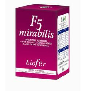 f5 mirabilis biofer 60cps bugiardino cod: 904645278 