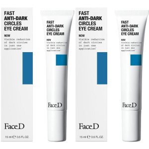 Compra Online face d crema contorno occhi anti-occhiaie - shade scura 2x15 ml e Trova l'offerta più bassa