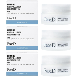 Compra Online face d crema rassodante antinquinamento spf15 viso e collo 3x50 ml cre e Trova l'offerta più bassa