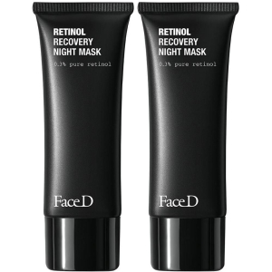Compra Online face d maschera ristrutturante notturna di retinolo 2x75 ml emulsione e Trova l'offerta più bassa