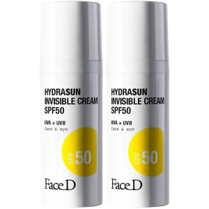 Compra Online faced hydrasun fluido solare viso spf50 2x50 ml e Trova l'offerta più bassa