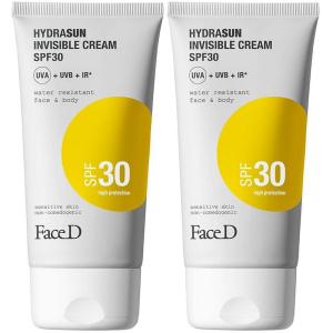 Compra Online faced hydrasun invisible cream spf30 150 ml e Trova l'offerta più bassa