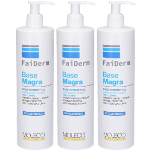 Compra Online faiderm base magra 3x500 ml emulsione e Trova l'offerta più bassa