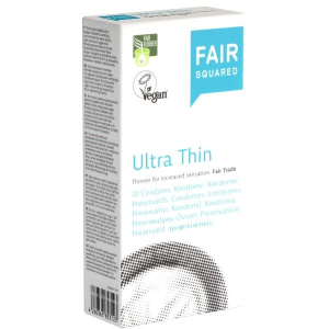 Compra Online fair squared *ultra thin* 10 pz preservativi e Trova l'offerta più bassa