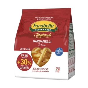 Compra Online Farabella garganelli regionali pasta fresca stabilizzata senza glutine 352 g promo e Trova l'offerta più bassa
