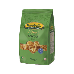 farabella scivoli pasta senza glutine 500 g bugiardino cod: 927505014 