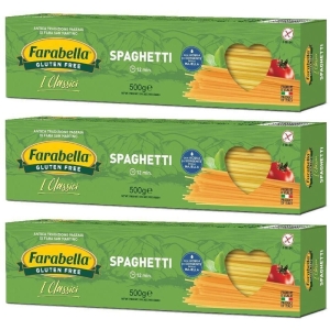 Compra Online Farabella spaghetti senza glutine 3x500 g e Trova l'offerta più bassa