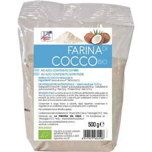 fsc farina di cocco bio 500g bugiardino cod: 926573421 