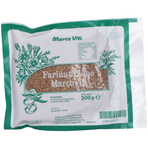 Compra Online farina di lino marco viti 4x200 g seme lino e Trova l'offerta più bassa