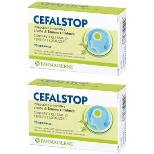 Compra Online farmaderbe cefalstop compresse 2x30 pz e Trova l'offerta più bassa