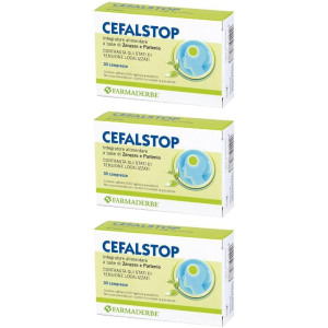 Compra Online farmaderbe cefalstop compresse 3x30 pz e Trova l'offerta più bassa