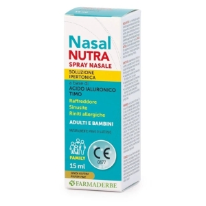 Compra Online Farmaderbe nasal nutra - spray nasale decongestionante per il raffreddore e le allergie, 15 ml e Trova l'offerta più bassa