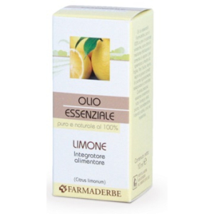 farmaderbe olio essenziale al limone 10 ml bugiardino cod: 900904893 