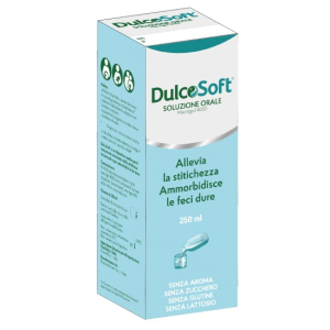 dulcosoft soluzione orale250ml bugiardino cod: 986432678 