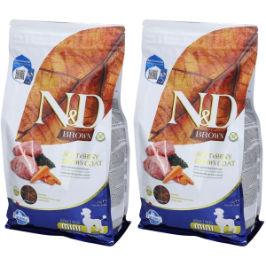 Compra Online farmina® n&d brown agnello spirulina e carote cani adulti taglia mini e Trova l'offerta più bassa