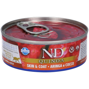 Compra Online farmina n&d cat quinoa skin & coat herring coconut 80 g e Trova l'offerta più bassa