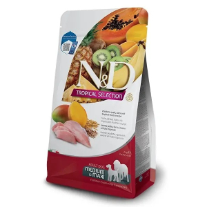 Farmina n&d dog medium & maxi tropical selection chicken per cani adulti 2kg russo mangimi