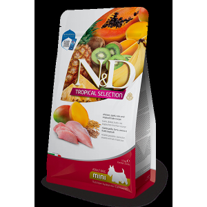Farmina n&d dog mini tropical selection chicken per cani adulti 1.5kg russo mangimi