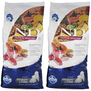 Compra Online farmina n&d lamb and tropical fruits puppy medium & maxi set da 2 2x10 e Trova l'offerta più bassa