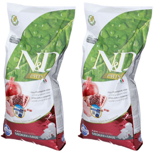 Compra Online farmina® n&d prime chicken & pomegranate puppy medium maxi set da 2 e Trova l'offerta più bassa