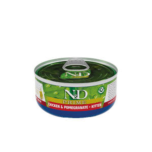 Farmina n&d prime con pollo e melograno wet food per gatti adult 70 g