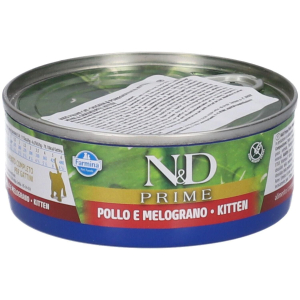 Compra Online farmina n&d prime con pollo e melograno wet food per gatti kitten 4x70 e Trova l'offerta più bassa