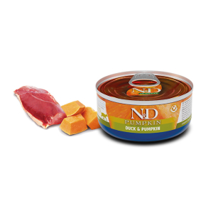 Farmina n&d pumpkin anatra & zucca wet food gatti 70 g mangime