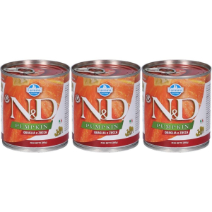 Compra Online farmina n&d pumpkin canine quail & - adult wet food 3x285 g e Trova l'offerta più bassa