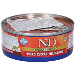 Compra Online farmina n&d pumpkin con zucca pollo & melograno wet food per gatti adu e Trova l'offerta più bassa