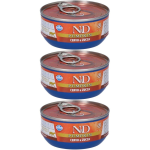 Compra Online farmina® n&d pumpkin venison wet food 3x80 g e Trova l'offerta più bassa