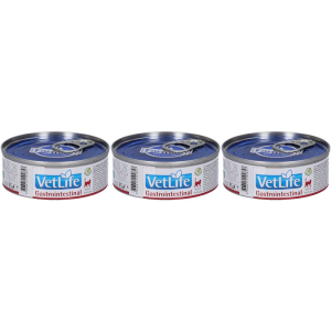 Compra Online farmina® vetlife gastrointestinal wet food feline set da 3 3x85 g mang e Trova l'offerta più bassa