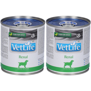 Compra Online farmina® vetlife renal wet food canine set da 2 2x300 g mangime e Trova l'offerta più bassa