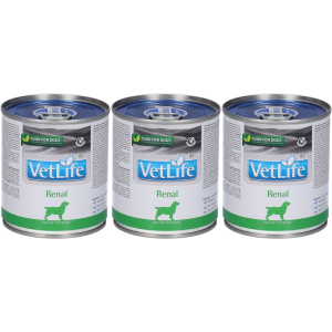 Compra Online farmina® vetlife renal wet food canine set da 3 3x300 g mangime e Trova l'offerta più bassa